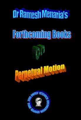 Dr. Ramesh Menaria's book on perpetual motion